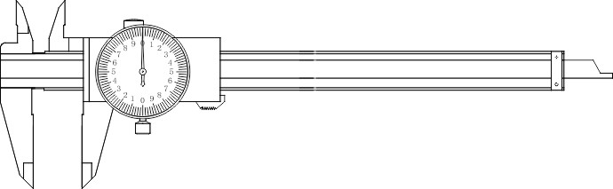 Dial caliper_1【宽5.84cm×高1.80cm】