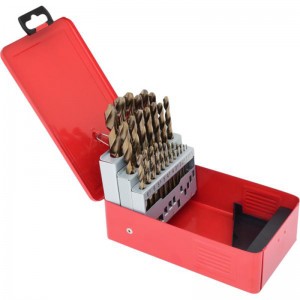 » 25PCS DIN338 HSS Twist Drill Bit Set From 1-13mm