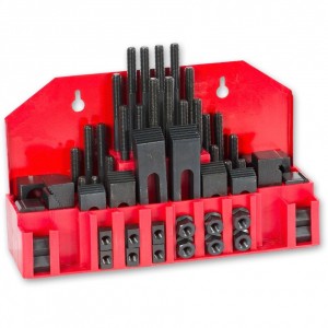 » 58pcs Clamping Kit With Metric & Inch Size