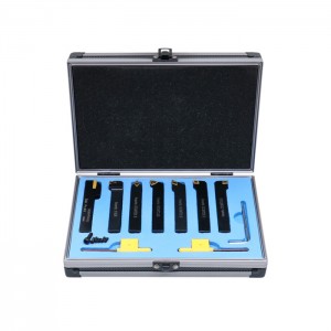 » 7pcs Carbide Turning Tool Set With Metric & Inch Size