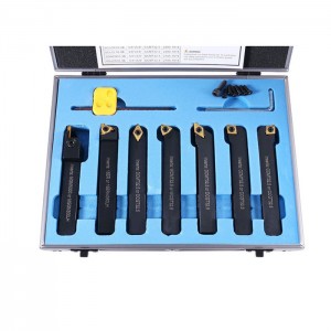 » 7pcs Carbide Turning Tool Set With Metric & Inch Size