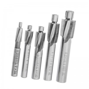 » 3 Flutes HSS Counterbore Drill  Bit With Metric And Inch Size