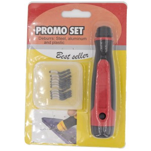 » Type B Light Duty Deburring Tool Set With Deburring Holder And Deburring Blade