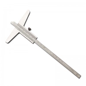 » Depth Vernier Gauge With Stainless Steel And Monoblock Depth Type