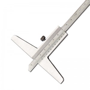 » Depth Vernier Gauge With Stainless Steel And Monoblock Depth Type