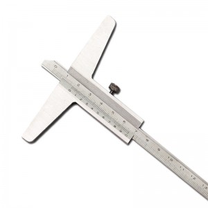 » Depth Vernier Gauge With Stainless Steel And Monoblock Depth Type