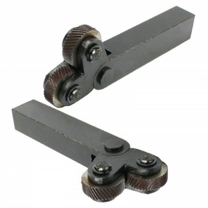 Dual Wheel Knurling Tools With Diamond Pattern For Industrial Type