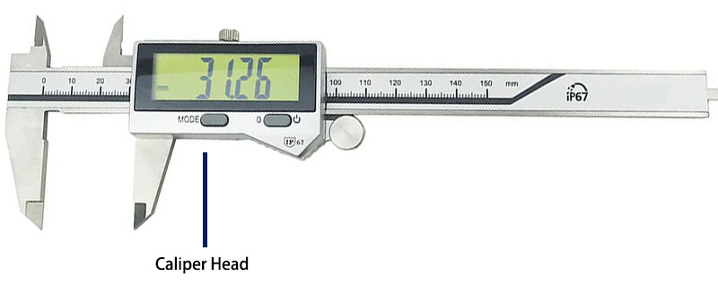 IP67 digital caliper