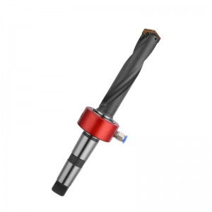 » Indexable Spade Drill Holder With Helical Flute Holder And Taper Shank