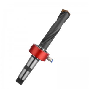 » Indexable Spade Drill Holder With Helical Flute Holder And Taper Shank