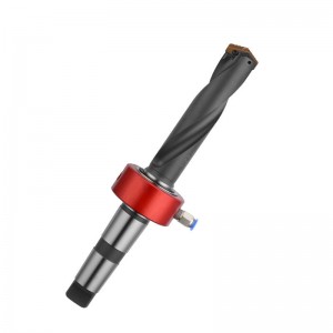 » Indexable Spade Drill Holder With Helical Flute Holder And Taper Shank