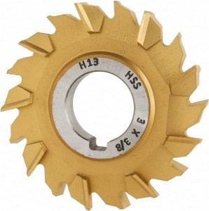 » HSS Metric Side Milling Cutter With Bright Or TiN And TiAlN Coated