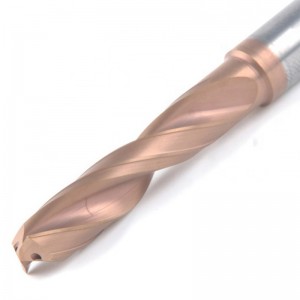 » DIN6537L Metric Solid Carbide Twist Drill With Internal Coolant & External Coolant