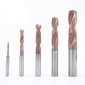 » Inch Solid Carbide Twist Drill With Internal Coolant & External Coolant