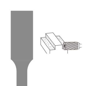 » Type B Cylinder Tungsten Carbide Rotary Burr