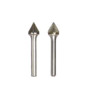 Type J-60 Degree Cone Tungsten Carbide Rotary Burr