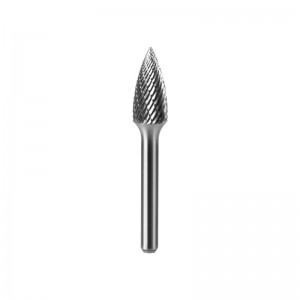 » Type G Arc Pointed Tree Tungsten Carbide Rotary Burr