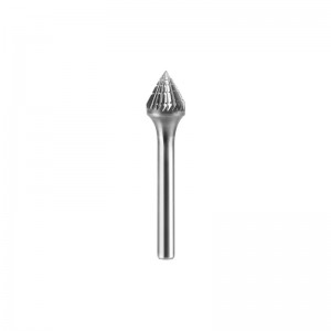 » Type J-60 Degree Cone Tungsten Carbide Rotary Burr