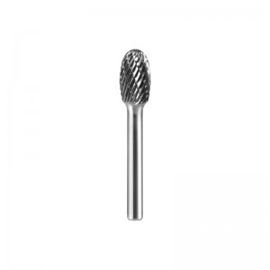 » Type E Oval Tungsten Carbide Rotary Burr