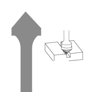 » Type K-90 Degree Cone Tungsten Carbide Rotary Burr