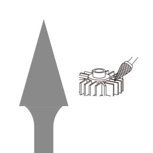 » Type M Cone Tungsten Carbide Rotary Burr