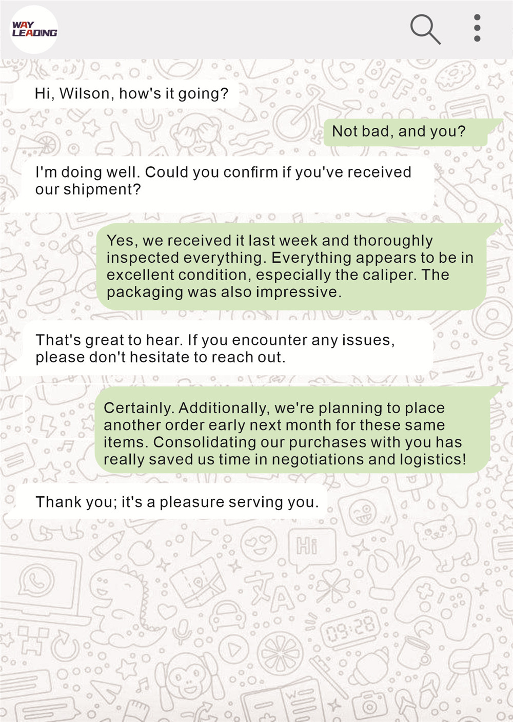 This is a distributor from Ecuador, and we have been supplying them with an extensive range of machine tool accessories, measuring tools, and cutting tools. Ultimately, they expressed great satisfaction with our offerings and opted to purchase a comprehensive selection of goods from us. This not only met their needs but also significantly streamlined their procurement process, saving them valuable time.